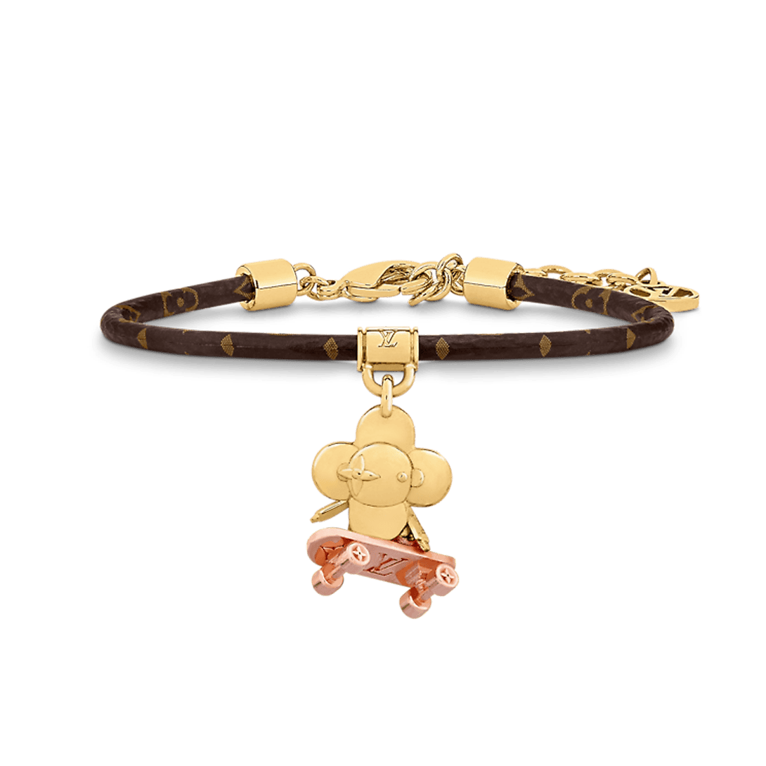 18K Louis Vuitton VIVIENNE KICK FLIP Bracelet