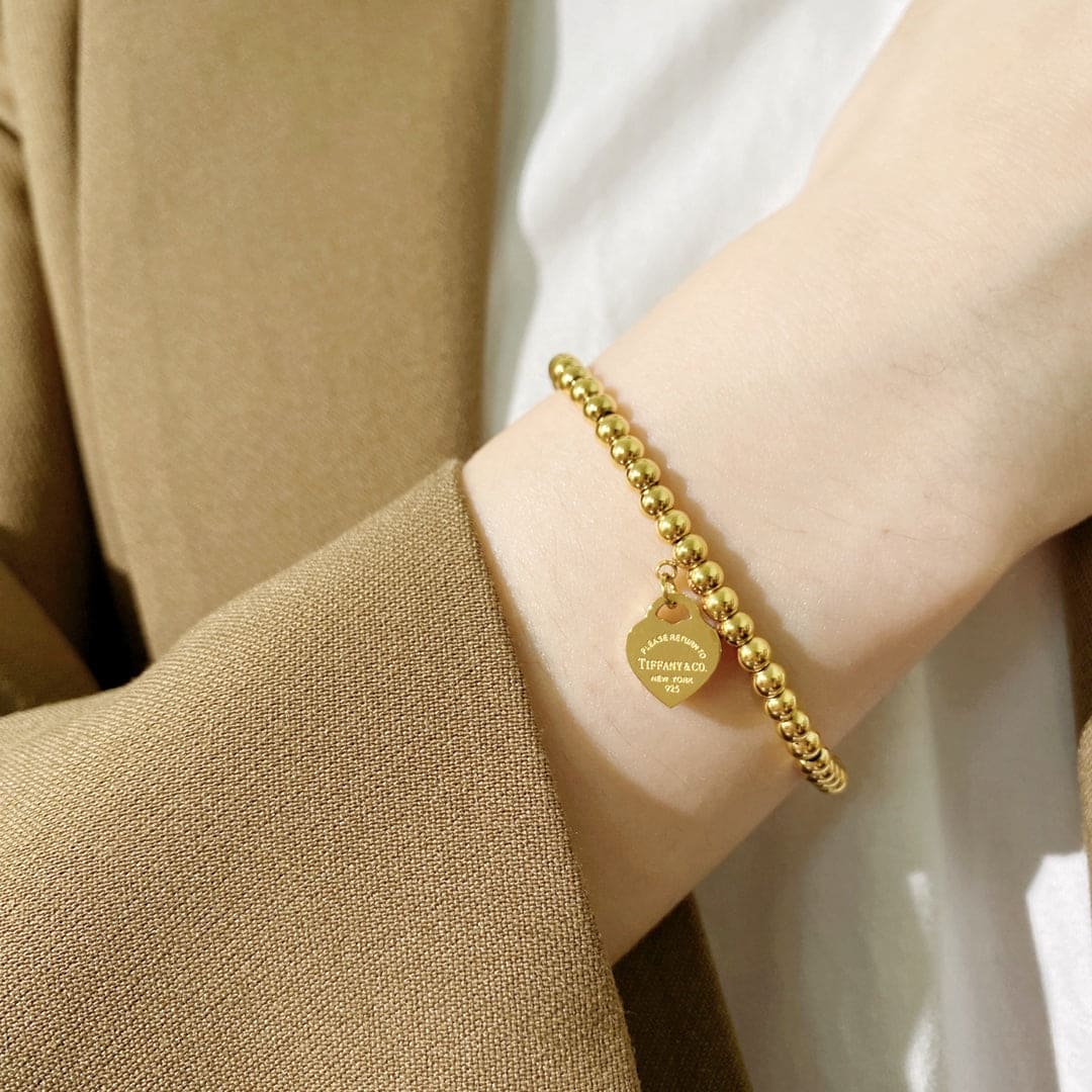 18K Return to Tiffany Heart Tag Bracelet