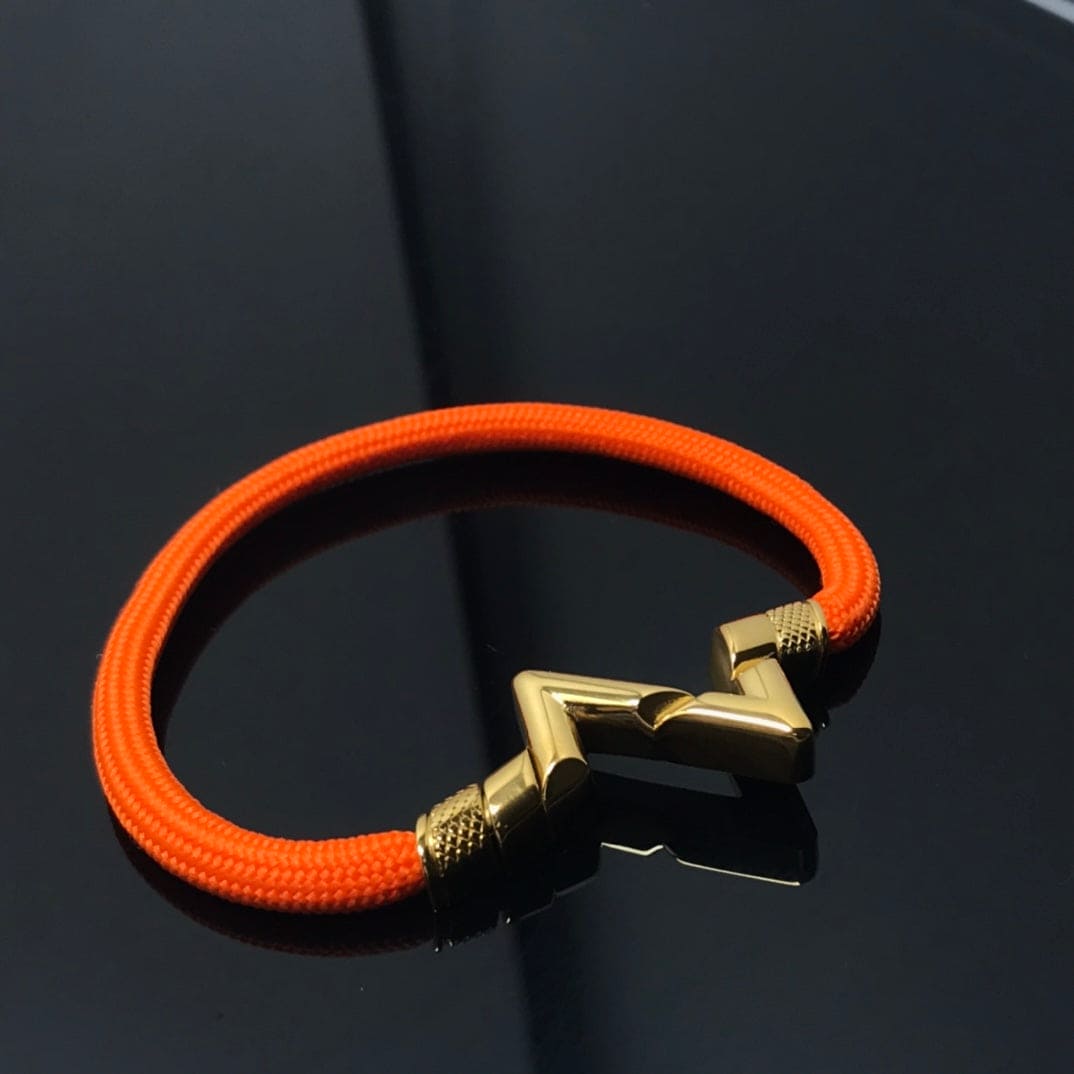 18K Louis Vuitton Volt Upside Down Play Red Bracelet