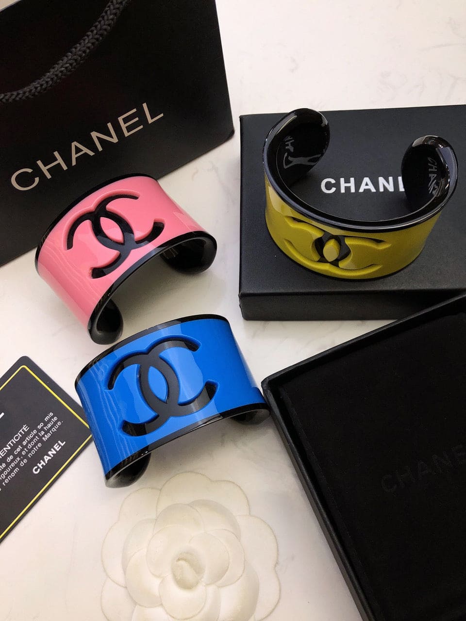 Chanel Pink Bracelet