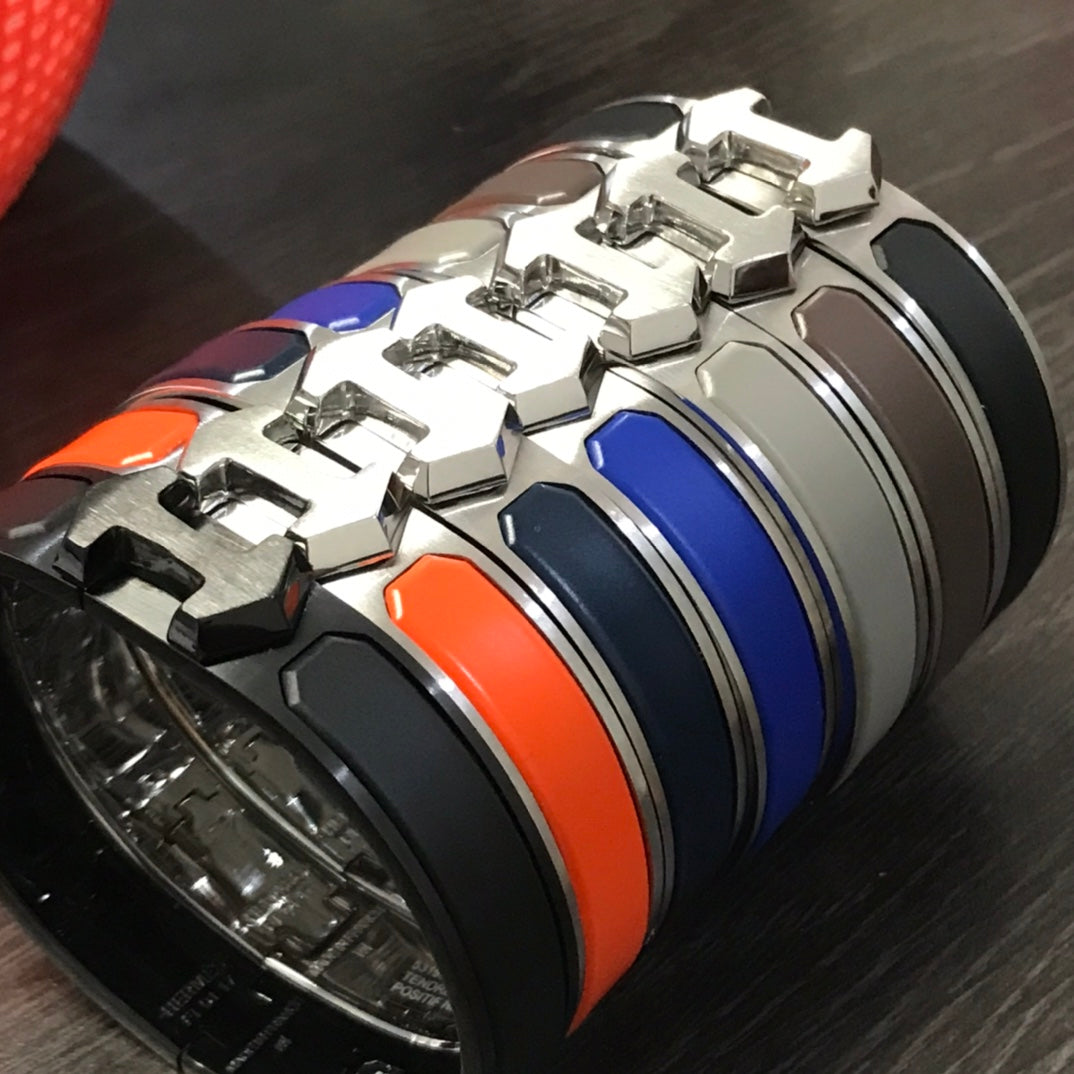 18K Super Hermes Orange Bracelet
