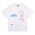Gallery Dept T Shirts Letter Printed Double Yarn Cotton Short Sleeve Te