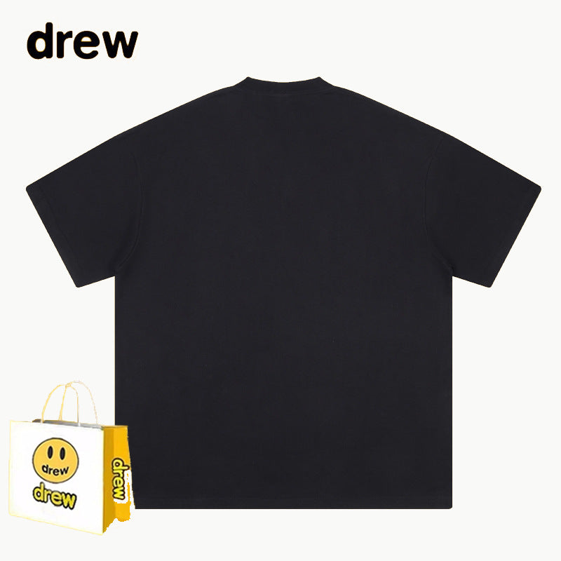 Drew T-shirts Short Sleeve Smiley Print