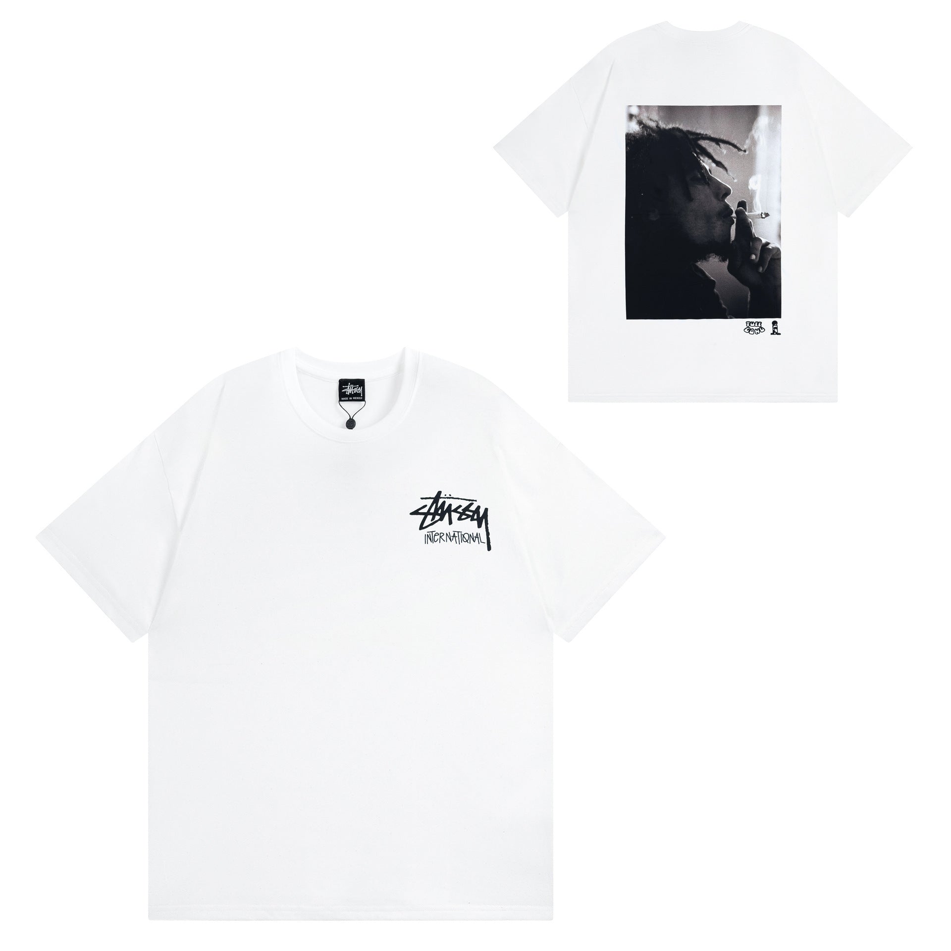 Stussy T Shirts Casual Versatile Loose T Shirts Couple