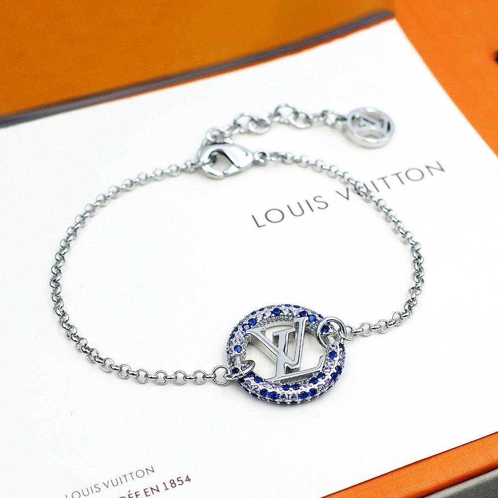 18K Louis Vuitton Louise By Night Bracelet